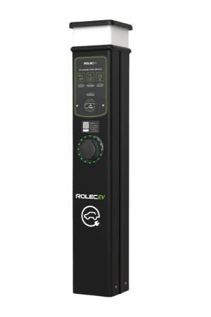 BASICCHARGE charger leaning to the left